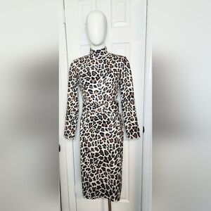 Dress, animal print by For Her, size S